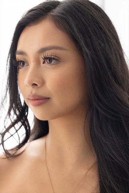 Moonlight | Brown Camellia Lash Trays (0.07)